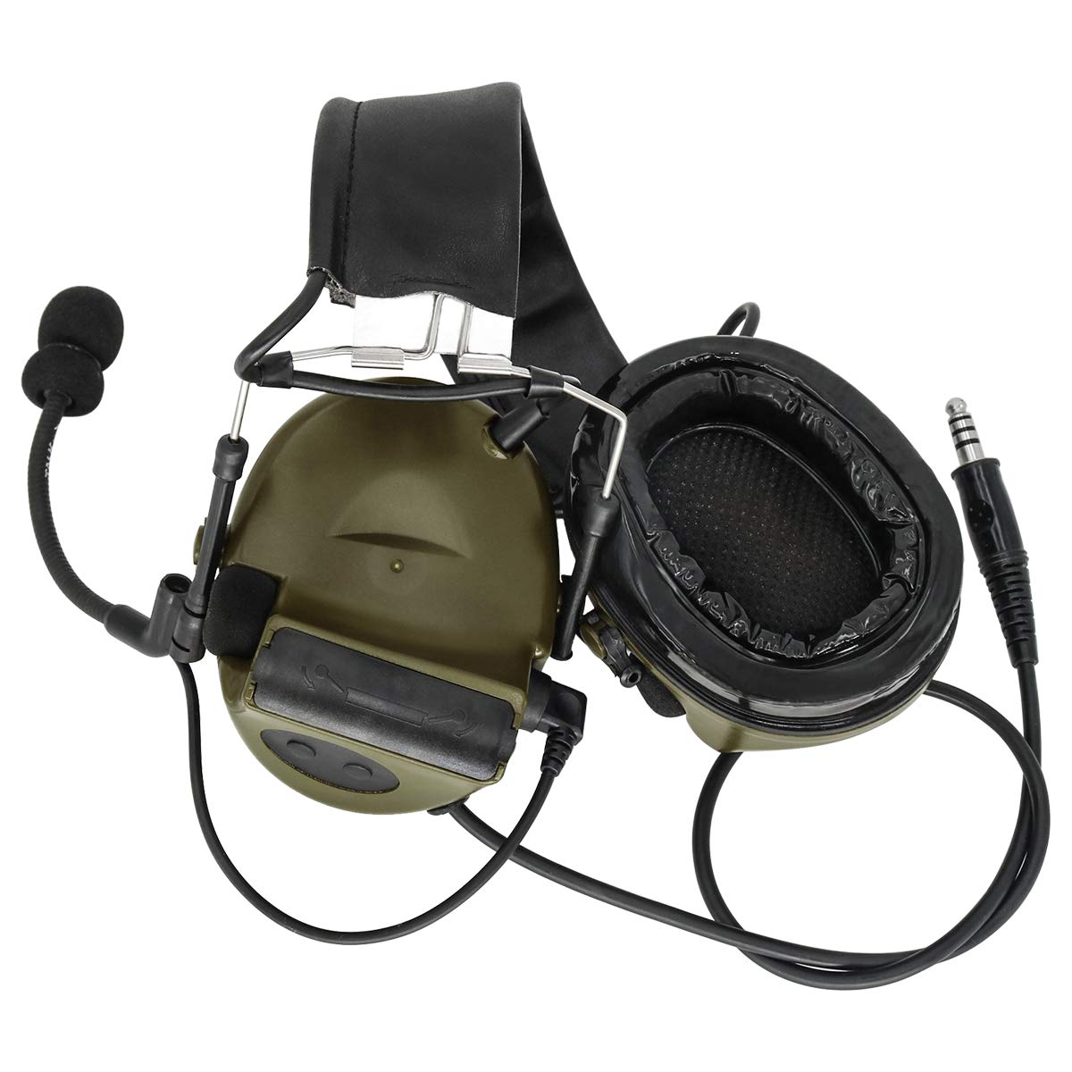 Amazon.co.jp: TAC-SKY C2 タクティカルヘッドセット、PTT附属